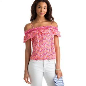 Vineyard Vines Shell Off the Shoulder Top Small